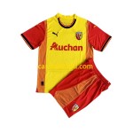 Camisolas de futebol RC Lens Criança Equipamento Principal 2023/24 Manga Curta
